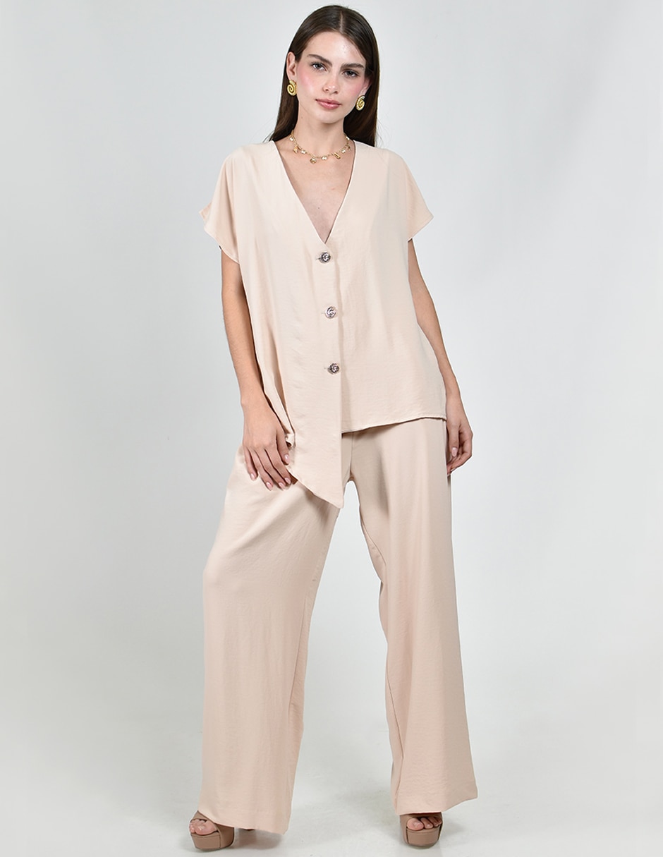 Conjunto casual roman fashion para mujer