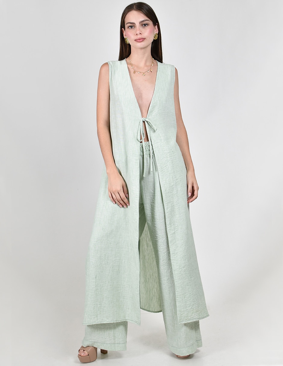 Conjunto casual de algodón para mujer