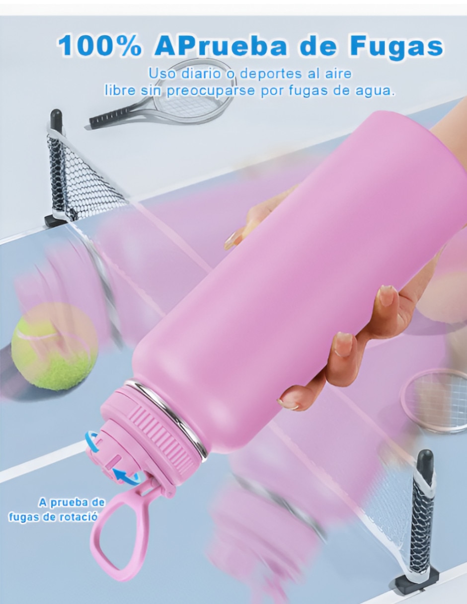 XTELLAR de Acero inoxidable SIN FAMILIA con tapa Rosca 1 L