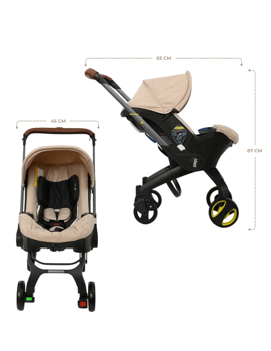 Carriola travel system Volpe Dodo Baby plegable
