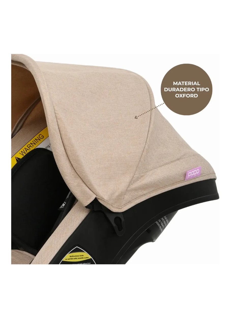 Carriola travel system Volpe Dodo Baby plegable