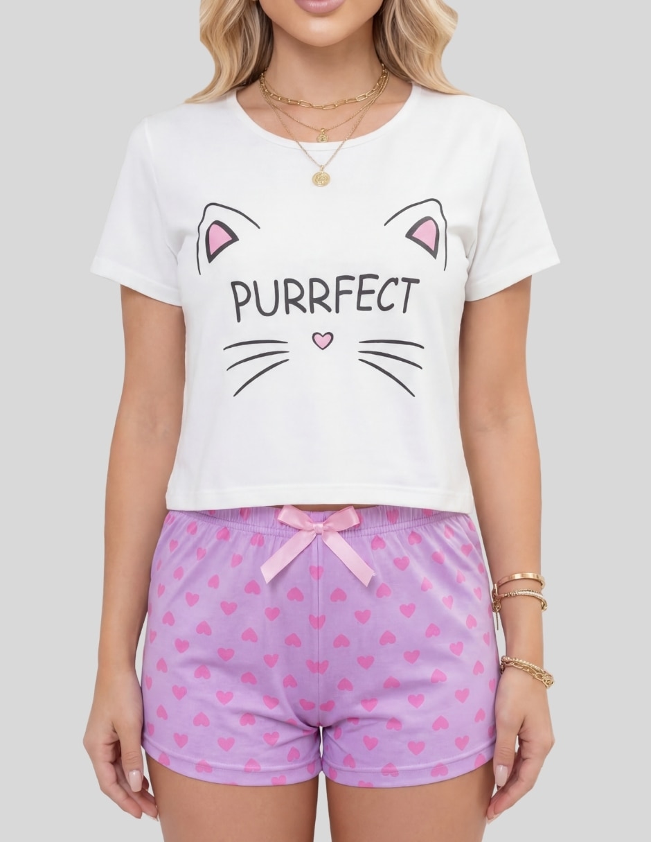 Conjunto pijama Malabis Diferentes personajes para mujer