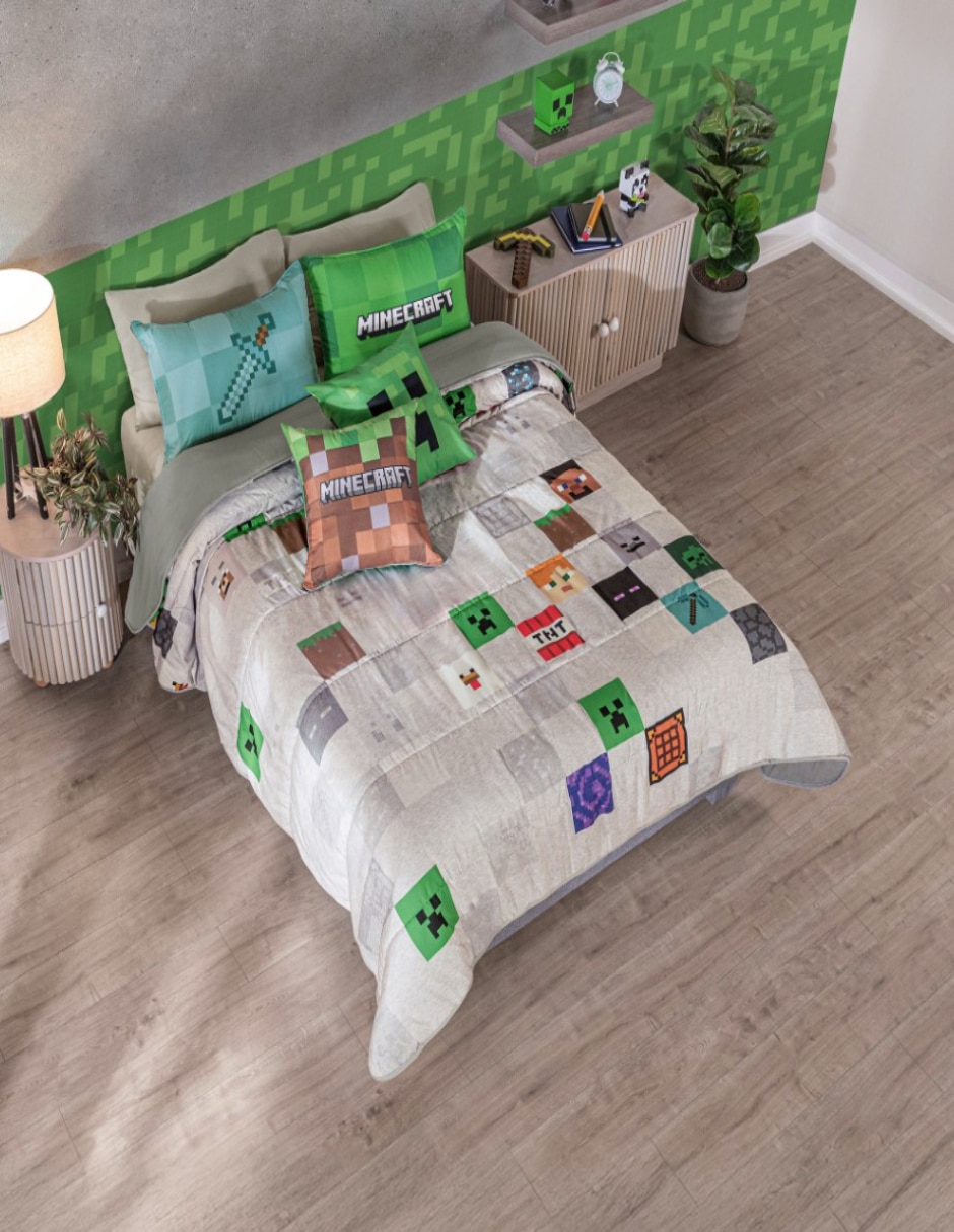 Set de colcha Vianney Minecraft