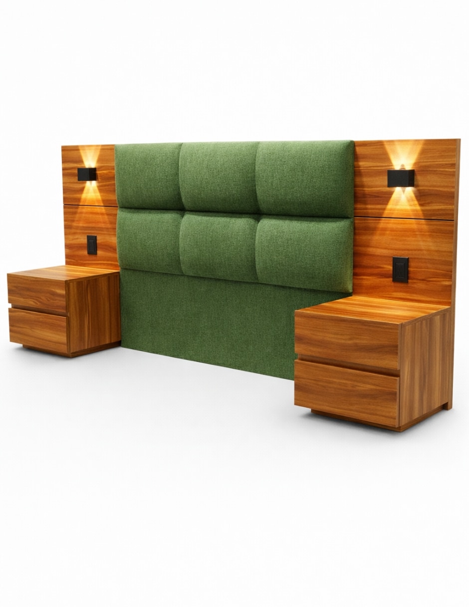 Cabecera/Set cabecera No CABECERA de MDF y chapa 6