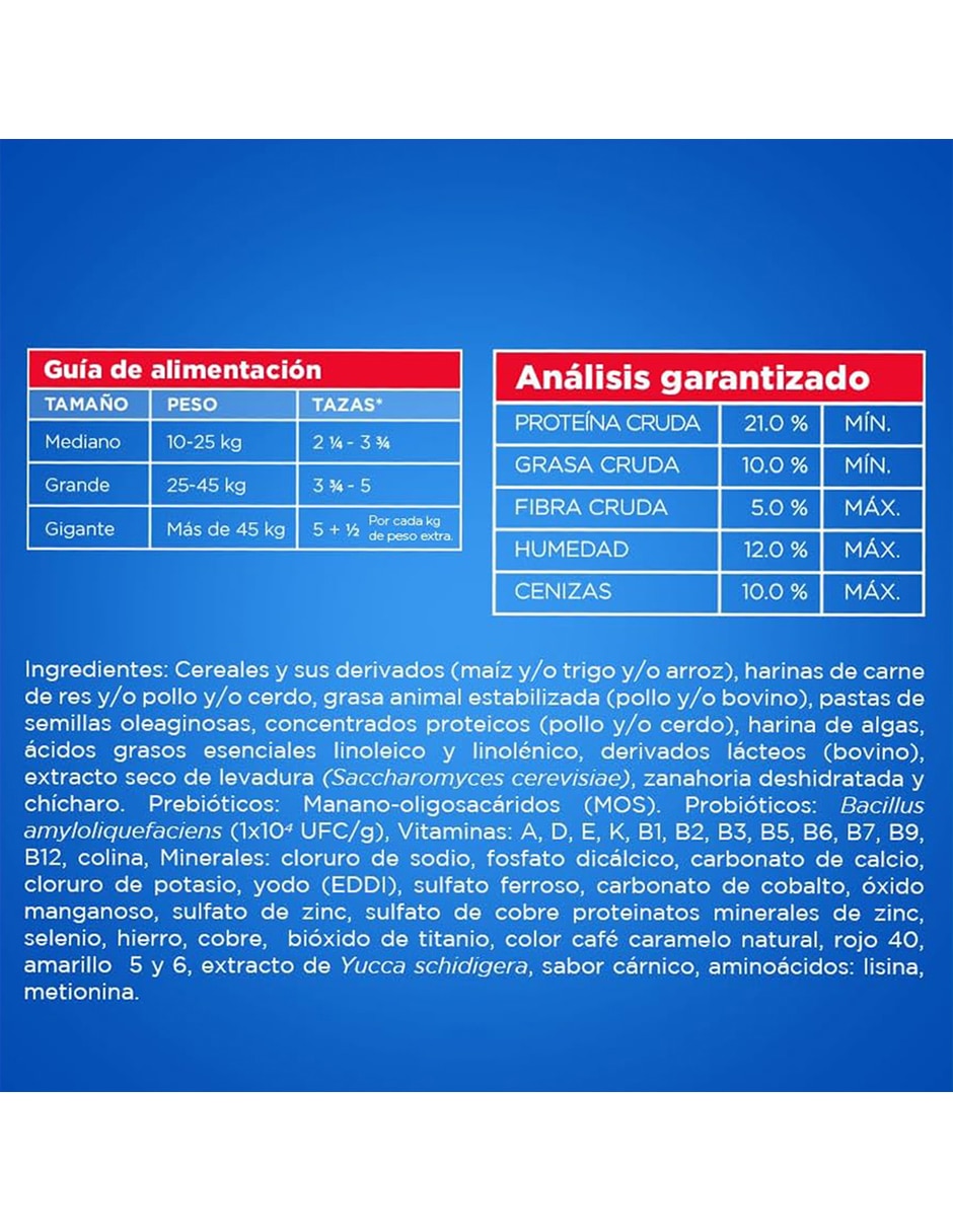 Croqueta Ganador de carne con pollo para perro etapa adulto contenido 20 kg