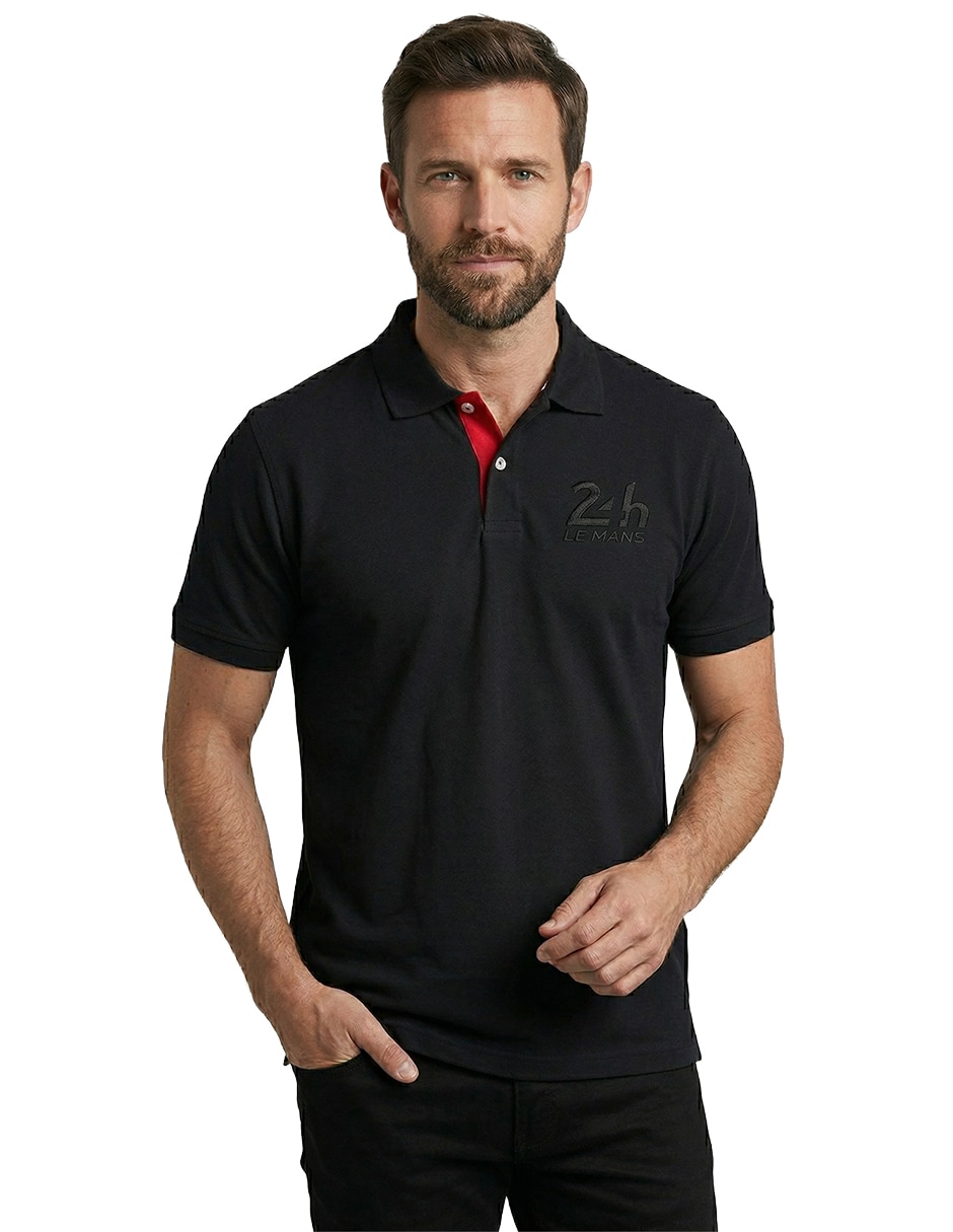 Playera tipo polo casual para hombre 6