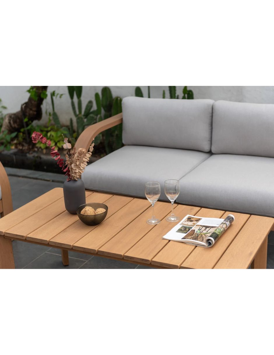 Set sala exterior MIDTOWN CONCEPT Sala de Jardin Brooke 4 Piezas