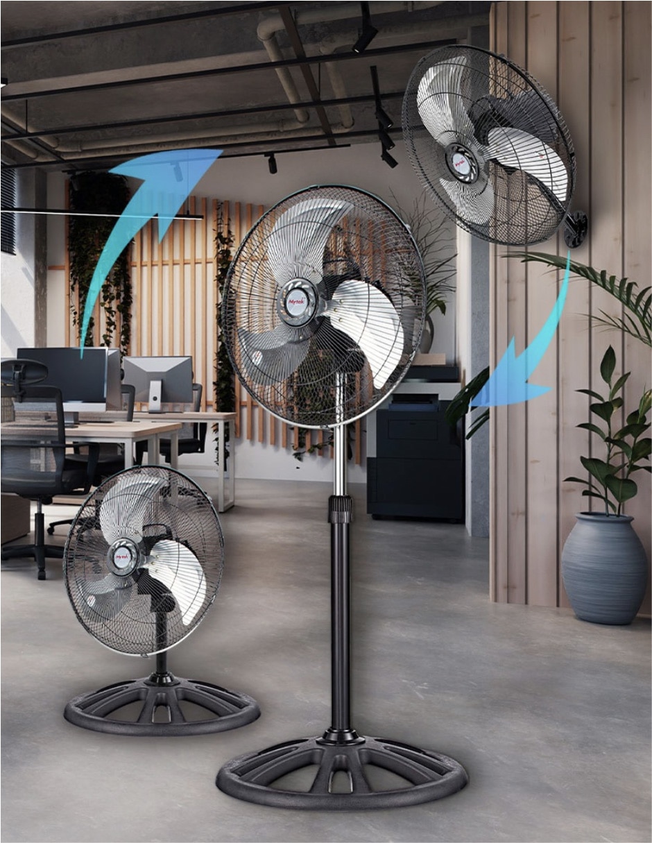 Ventilador 3 en 1 3 velocidades 4
