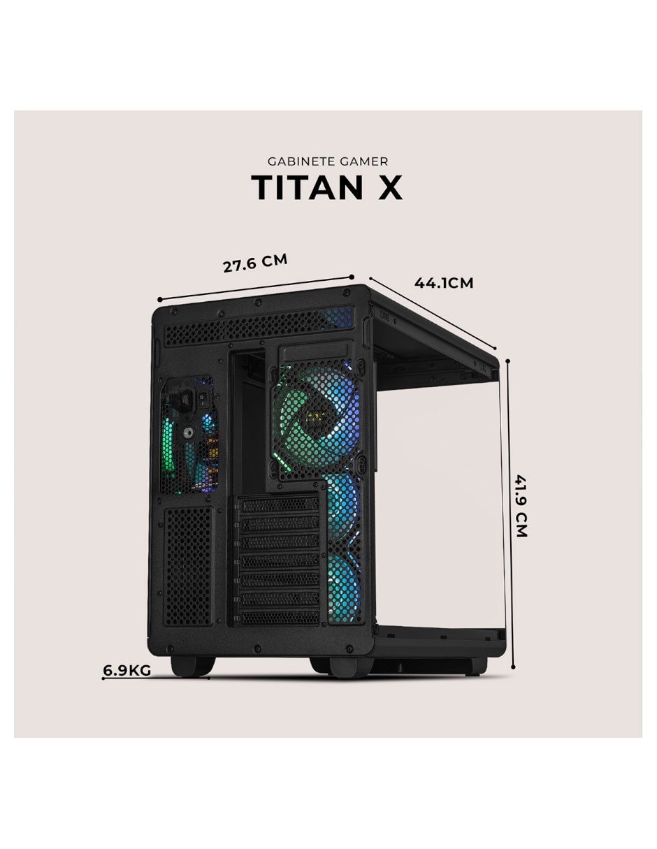 Gabinete Xtreme Pc Gaming Titán X