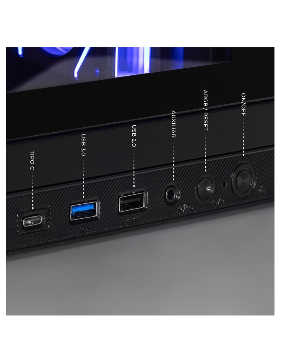Gabinete Xtreme Pc Gaming Titán X