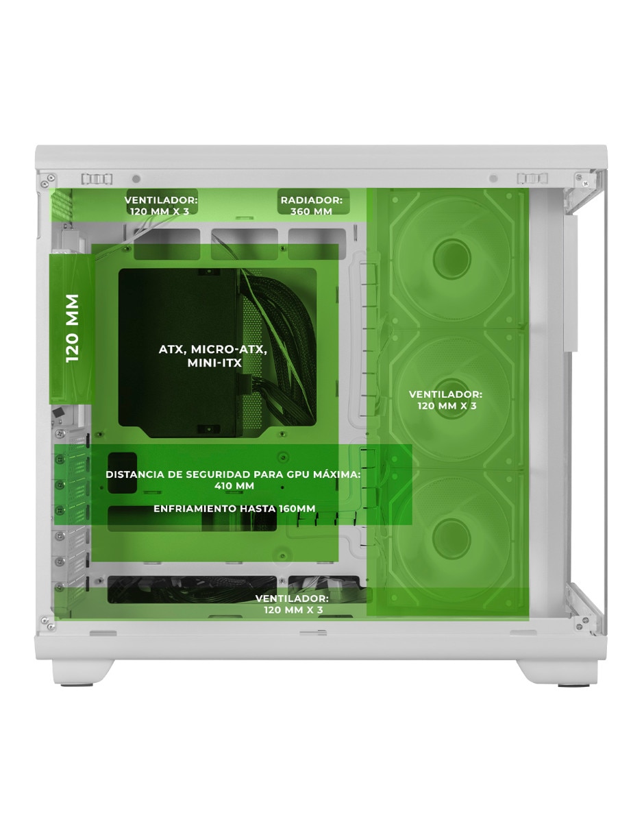 Gabinete Titán X 4