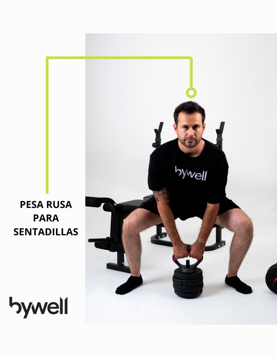 Mancuerna/Set mancuernas/Kit mancuernas De peso variable BYWELL 40 kg 26 piezas