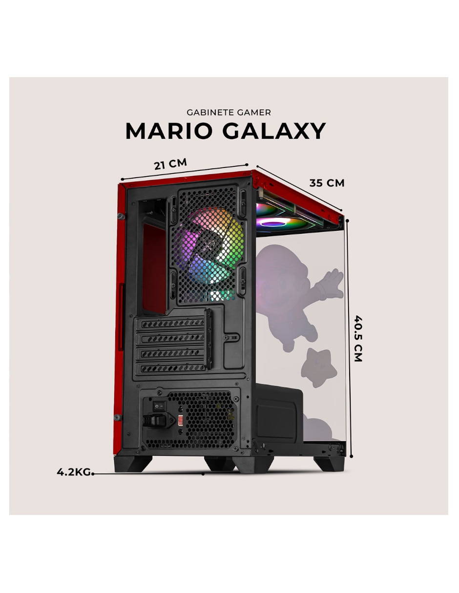 Gabinete Mario Galaxy Edition 2