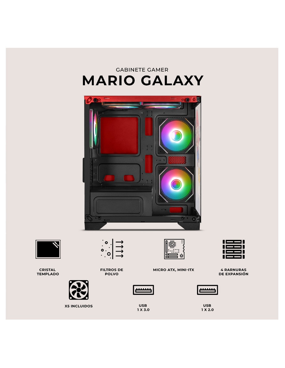 Gabinete Mario Galaxy Edition 7