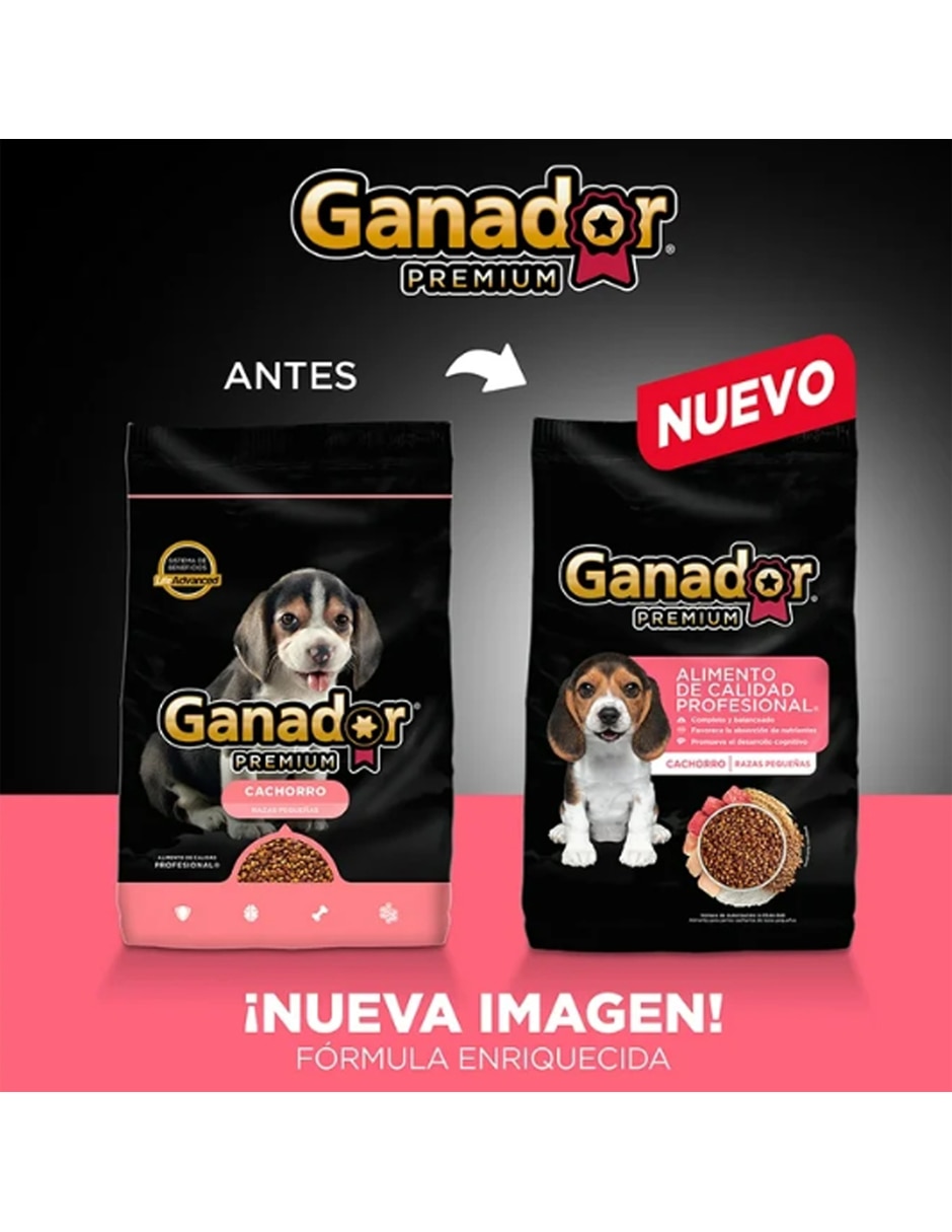 Croqueta Ganador de pollo para perro etapa cachorro