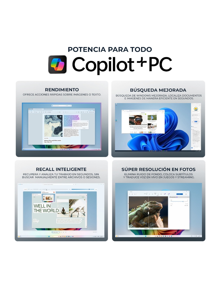 Laptop touch Aspire 14 AI 14 pulgadas Full HD+ Intel Core Ultra 5 226V Intel Arc 16 GB RAM 1 TB SSD 3