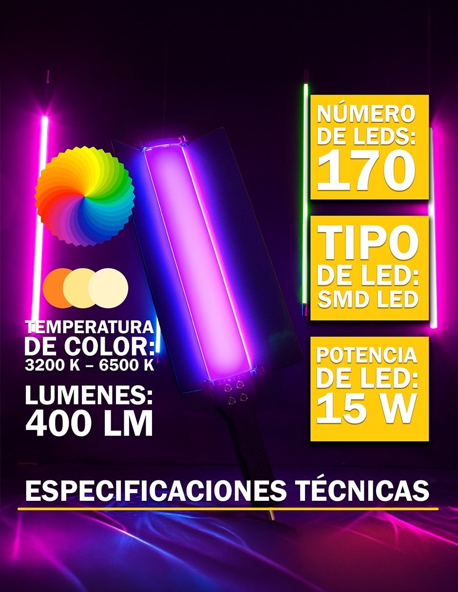 Lámpara para fotografía Comerliv