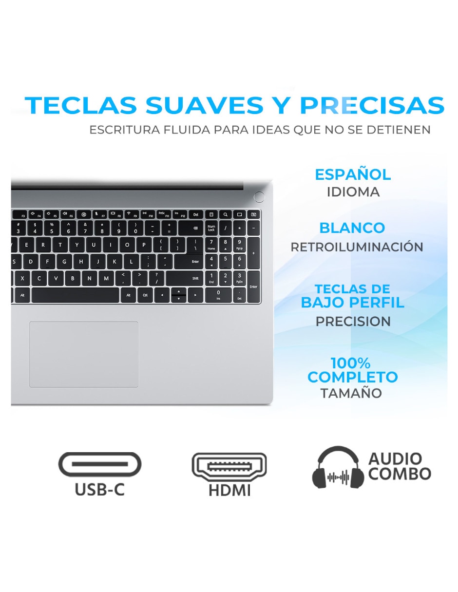No HUAWEI MitchellG-Ci9161TM 16 pulgadas Full HD+ Intel Core i9 Integradas 16 GB RAM No aplica 1 TB SSD No aplica