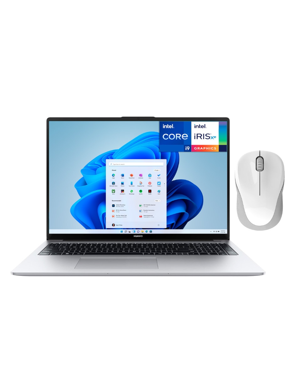 HUAWEI No HUAWEI MitchellG-Ci9161TM 16 pulgadas Full HD+ Intel Core i9 Integradas 16 GB RAM No aplica 1 TB SSD No aplica