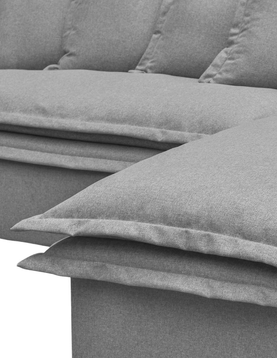 Sala modular Tomás Sofa Otto Liz de poliéster 3