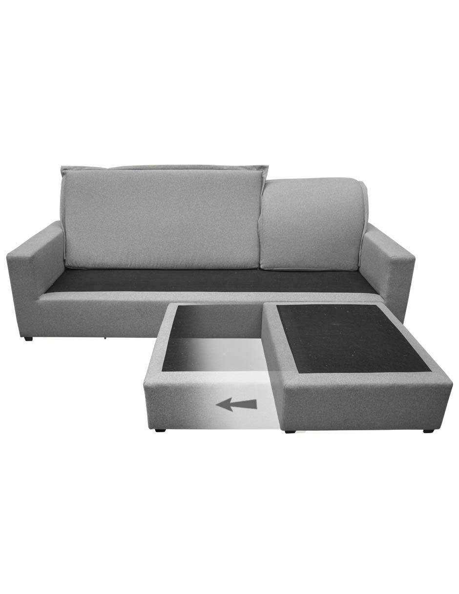 Sala modular Tomás Sofa Otto Liz de poliéster 8