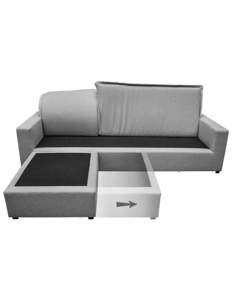 Sala modular Tomás Sofa Otto Liz de poliéster 4
