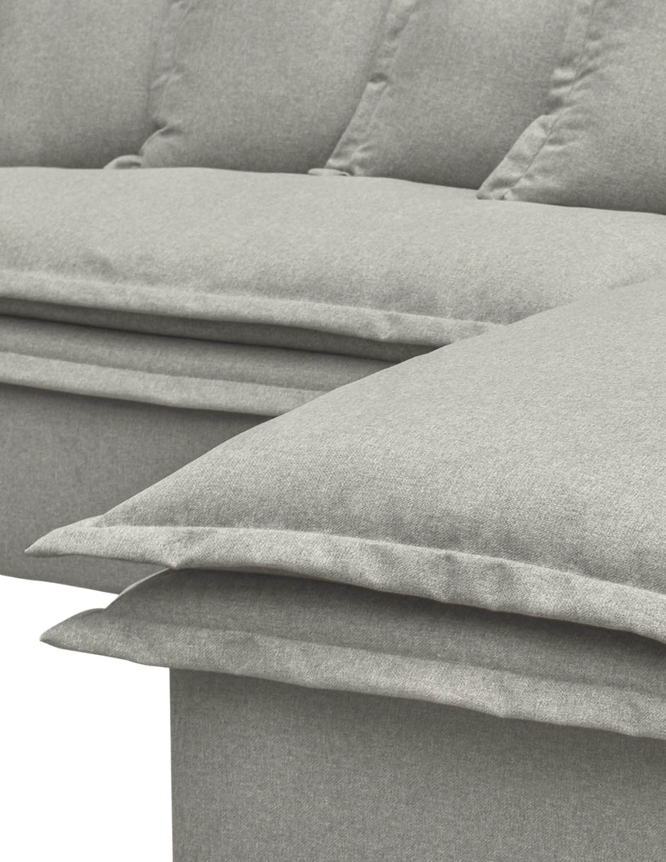 Sala modular tomás sofa otto de poliéster 12