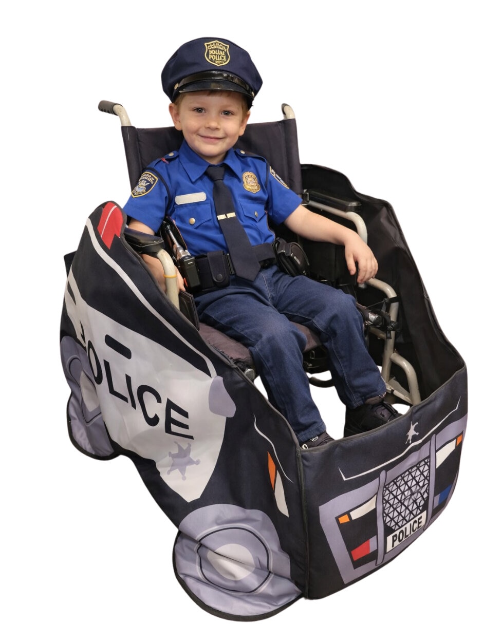 Disfraz Rev de policía para niño