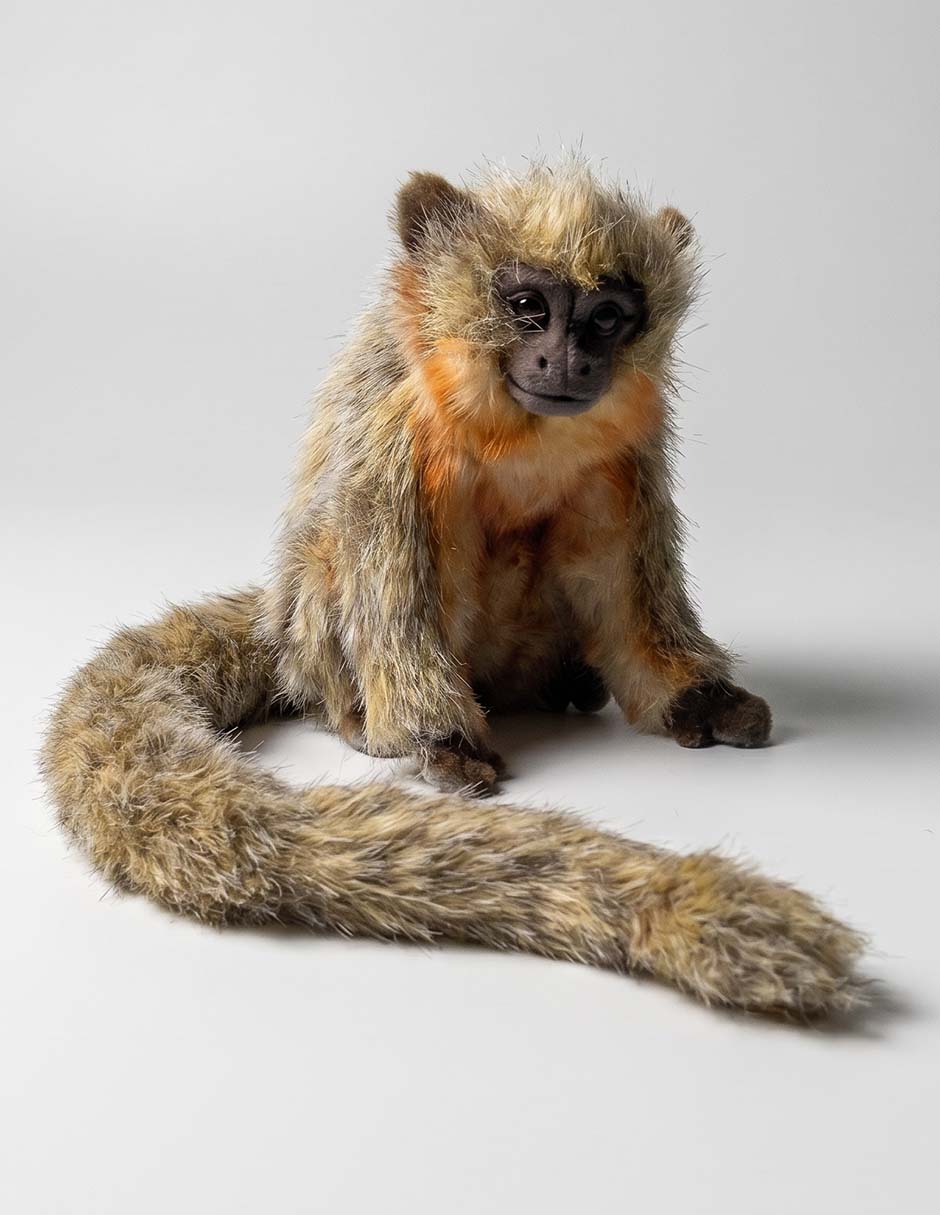 Peluche de mono tití hansa de 12 cm