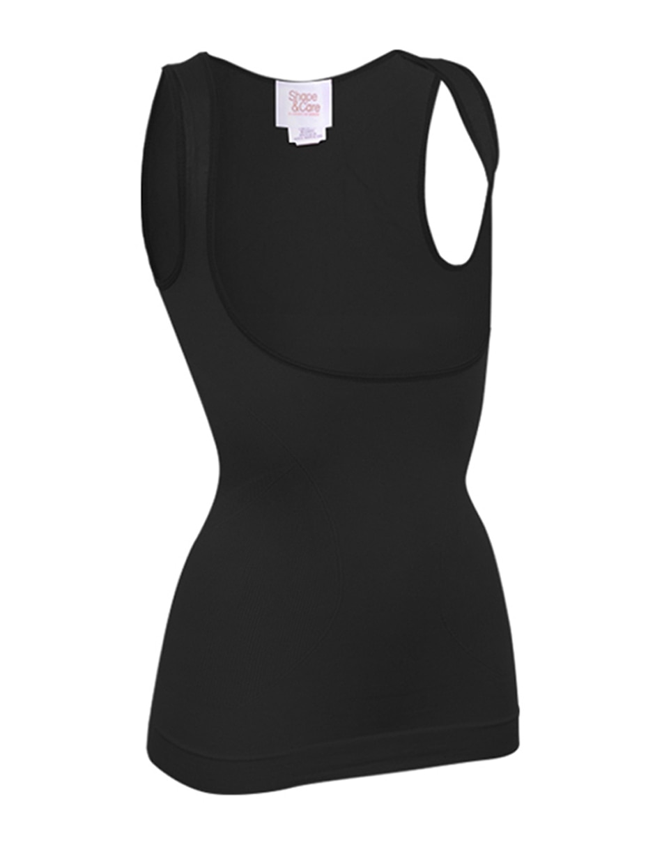 Camiseta tipo faja BellaForm con compresión alta para mujer