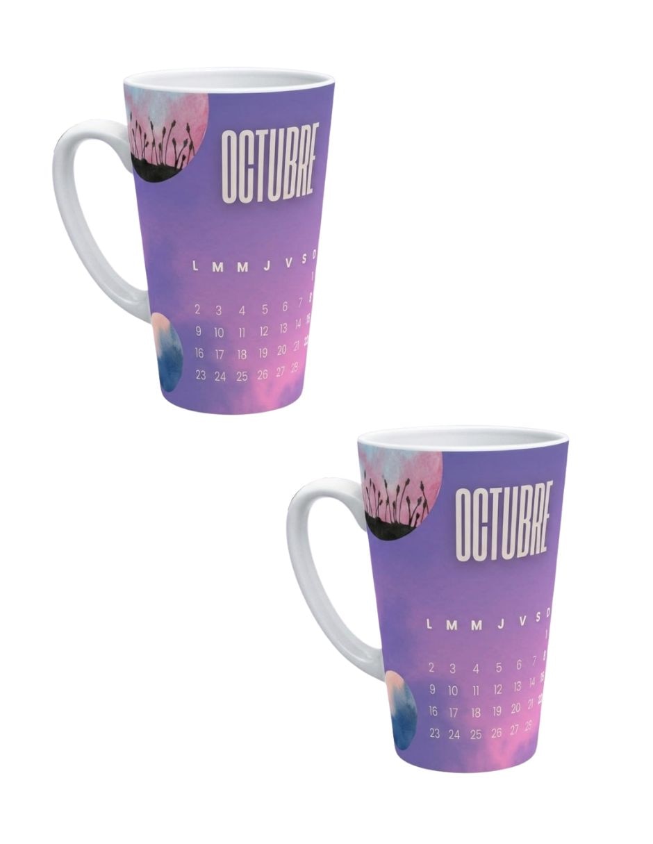 Set de tazas clásica 2 piezas