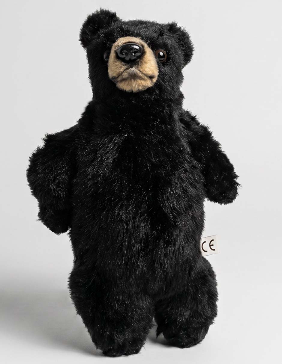 Peluche de Oso negro americano de 17 cm 1