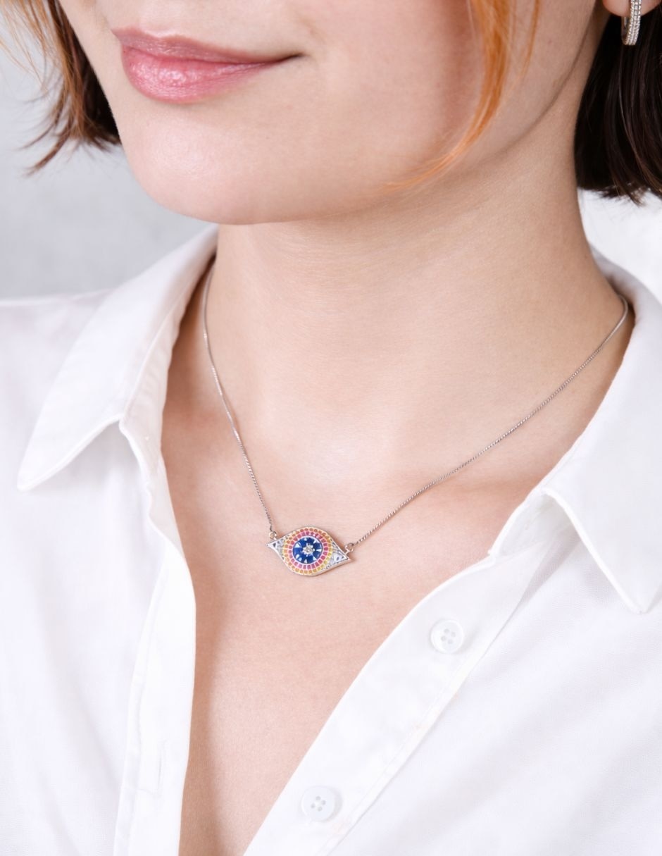Collar con dije Ojo Turco Yoiko Nazaré