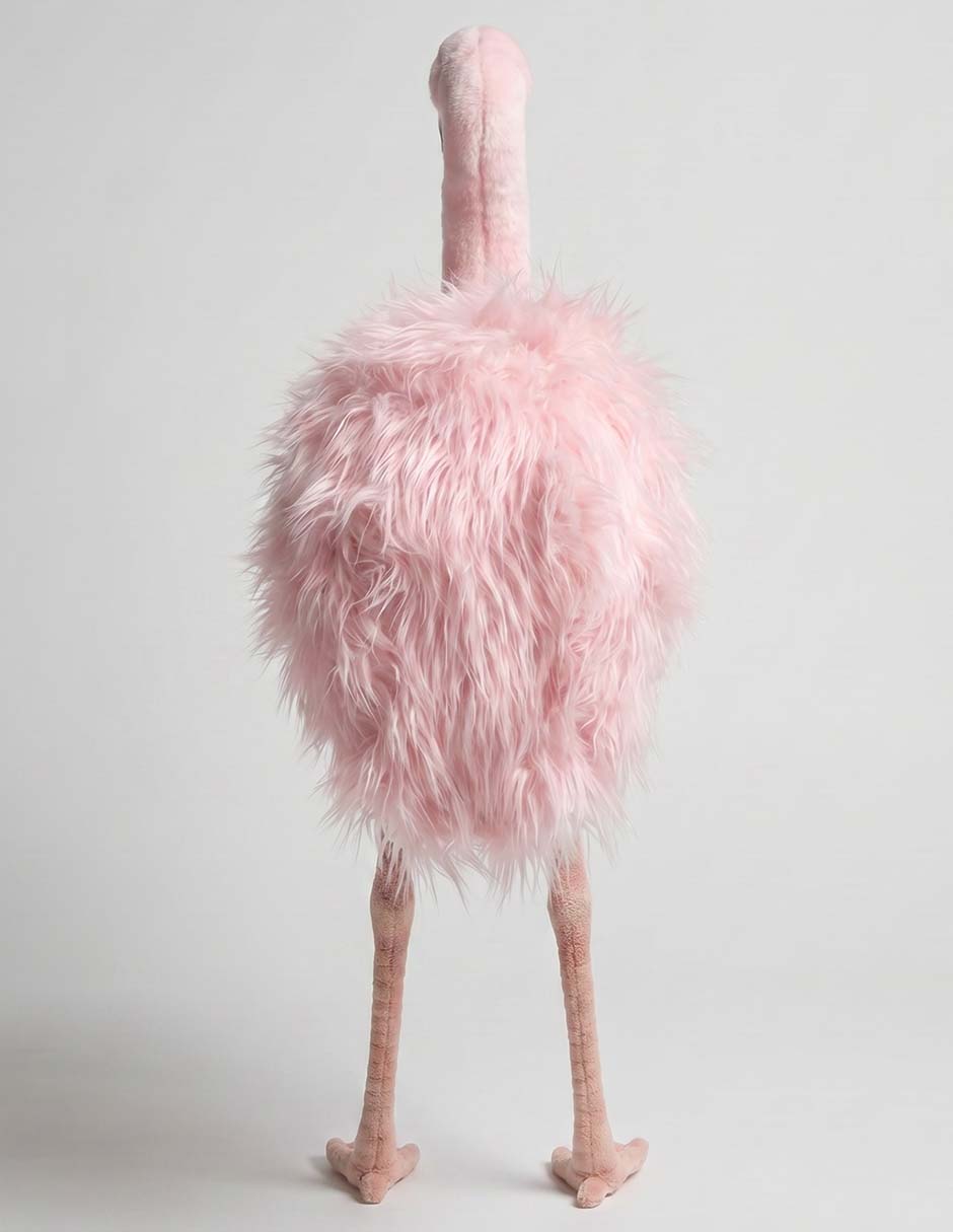 Peluche de flamenco de 23 cm