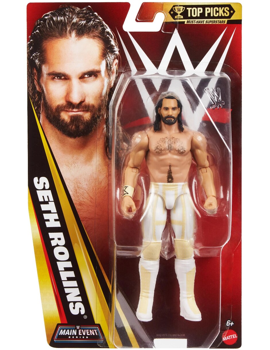 Figura de acción articulada WWE Seth Rollins Collectors Mattel