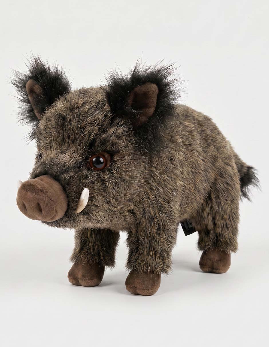 Peluche de jabalí european collection de 21 cm 2