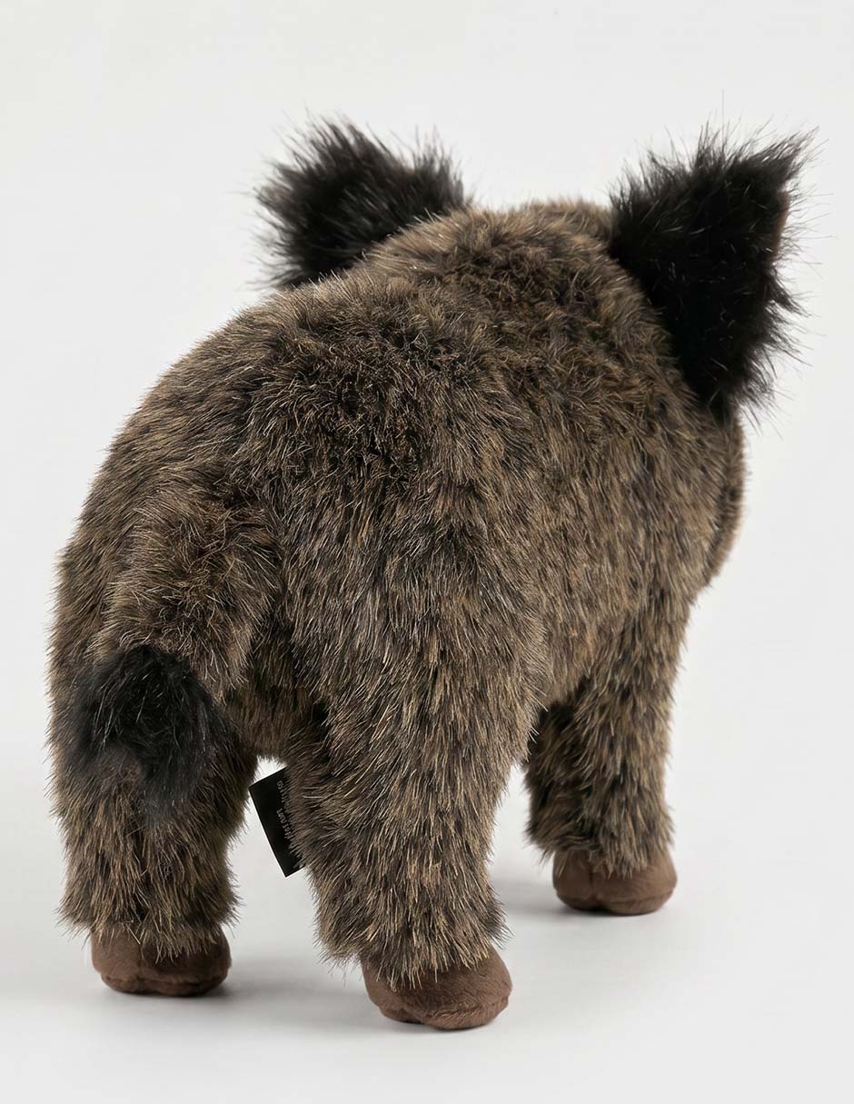 Peluche de jabalí european collection de 21 cm