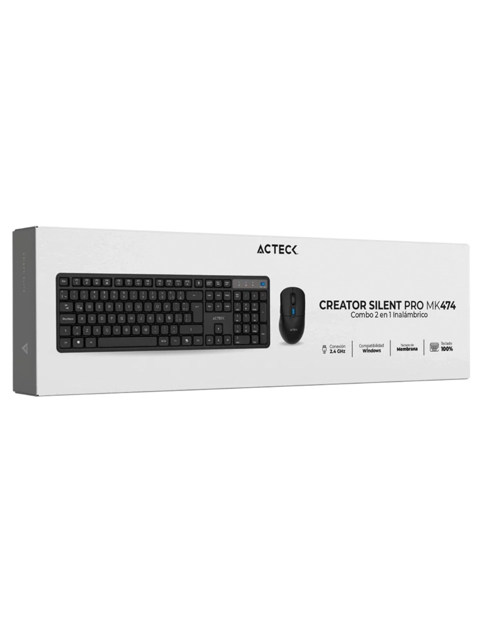 Mouse y teclado Acteck AC-943505