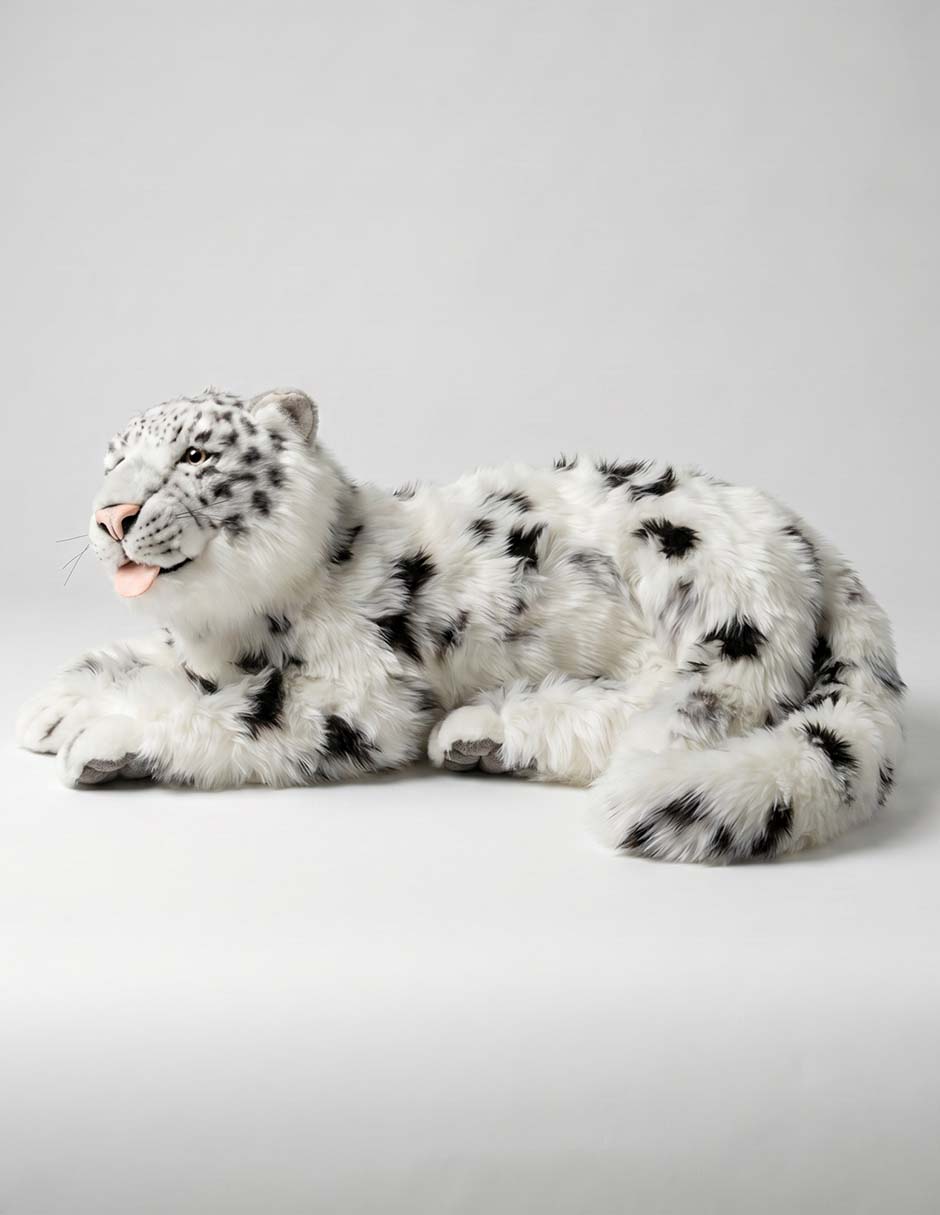 Peluche de Tigre Blanco de 29 cm
