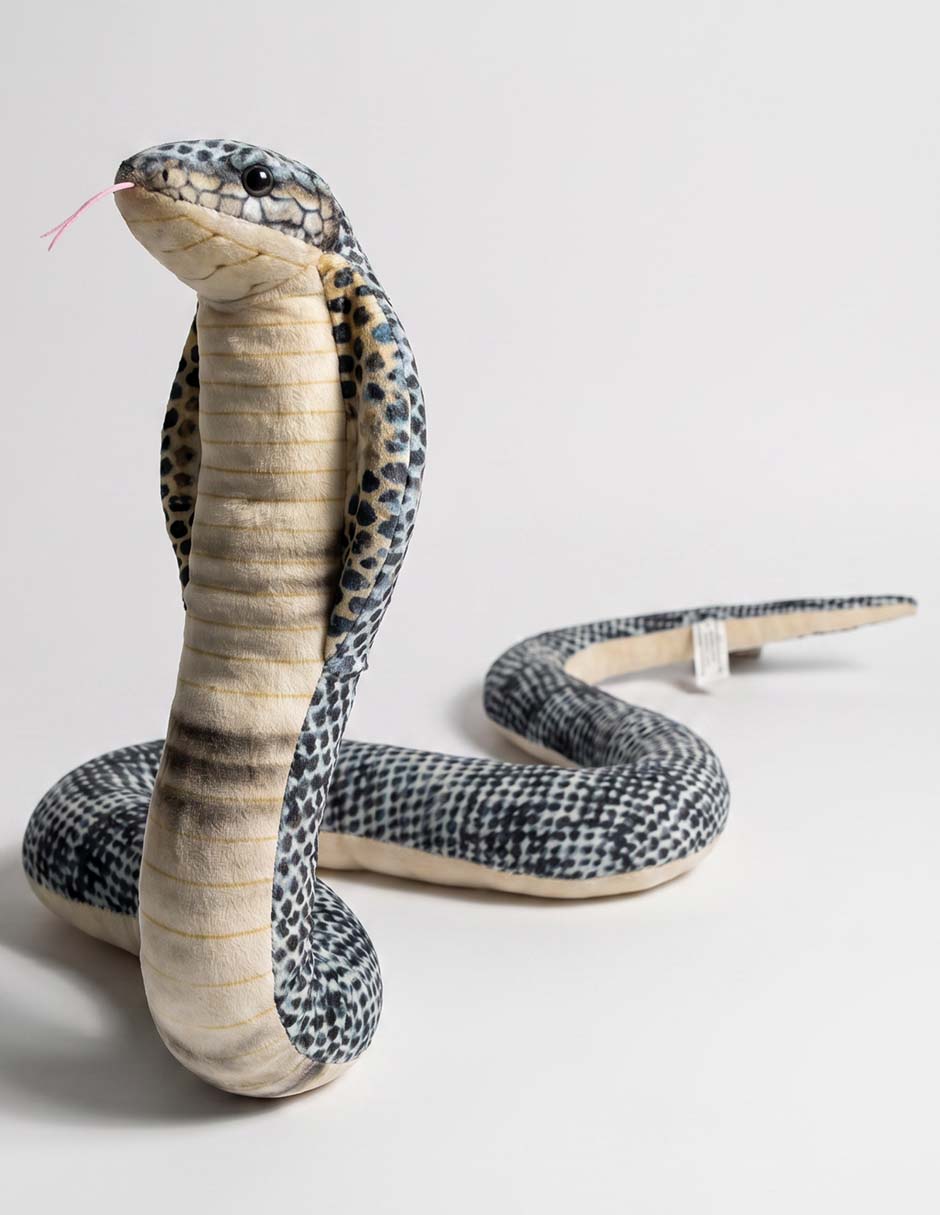 Peluche de serpiente de 58 cm 2