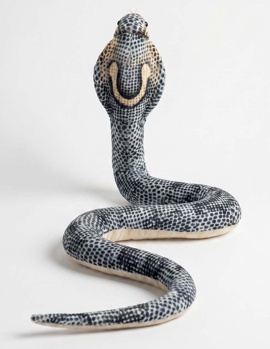 Peluche de serpiente de 58 cm