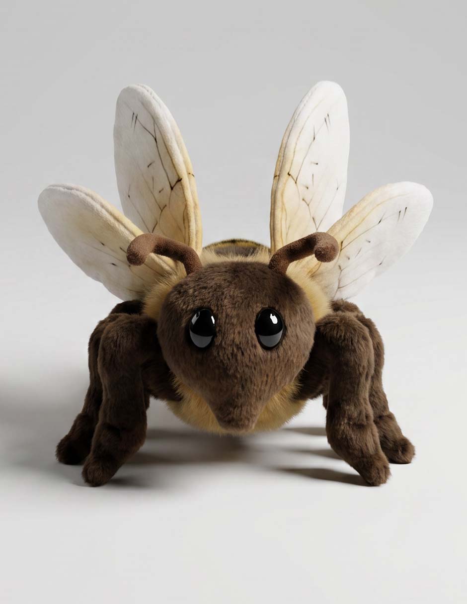 Peluche de abeja de 18 cm 1