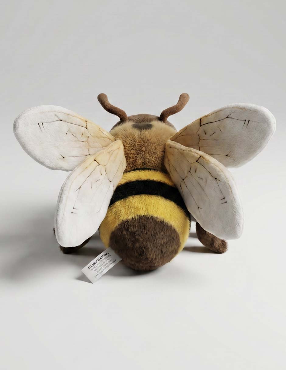 Peluche de abeja de 18 cm 3