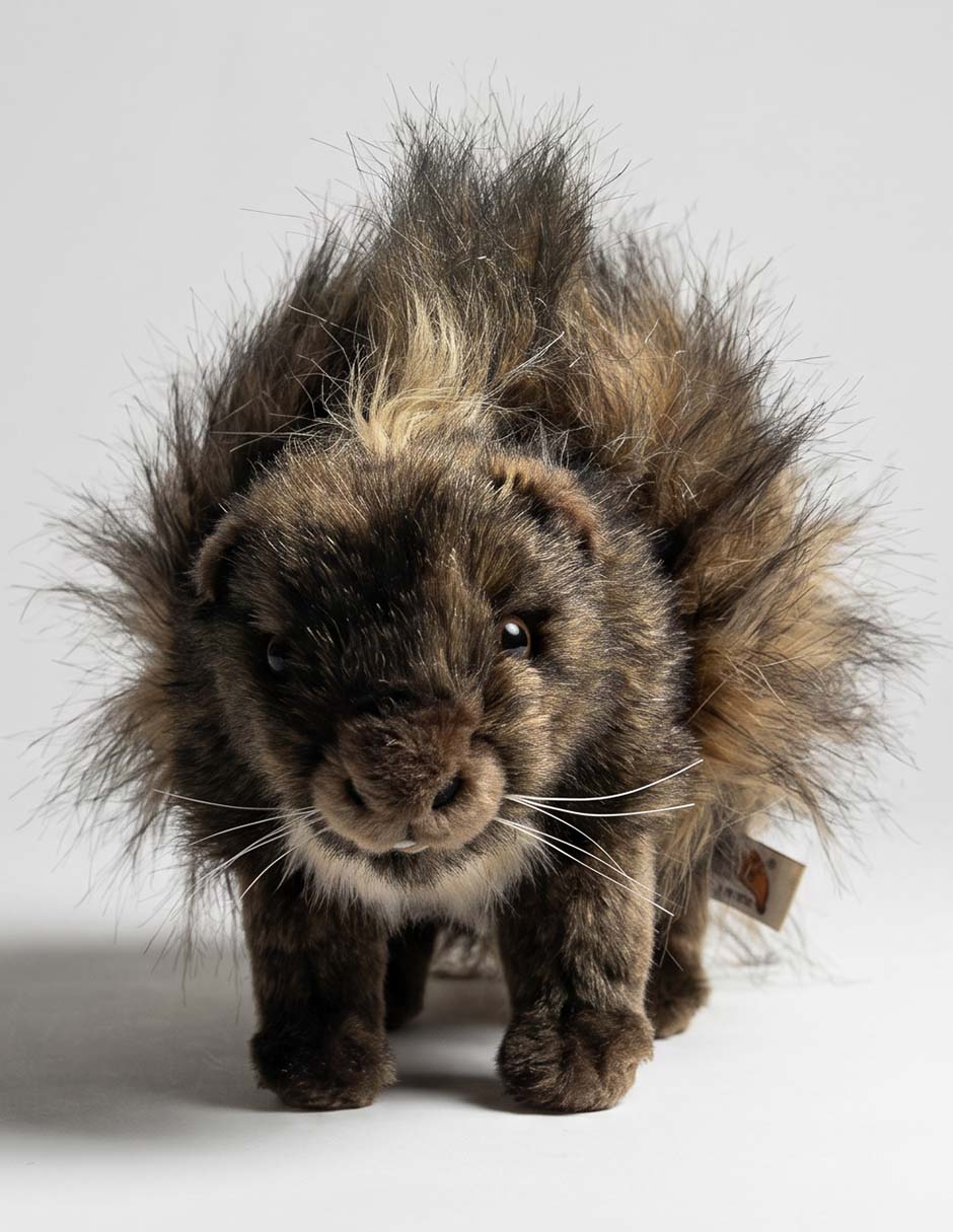 Peluche de puercoespin hansa de 22 cm