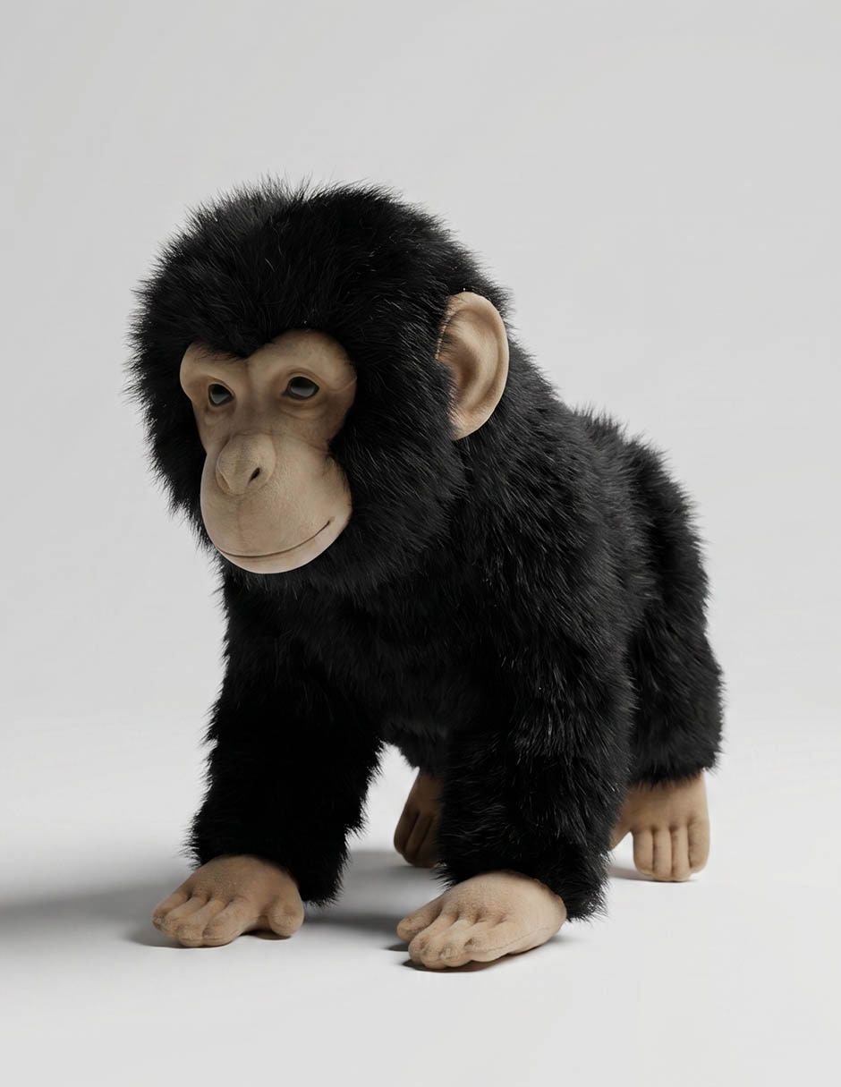 Peluche de Chimpancé de 25 cm 1