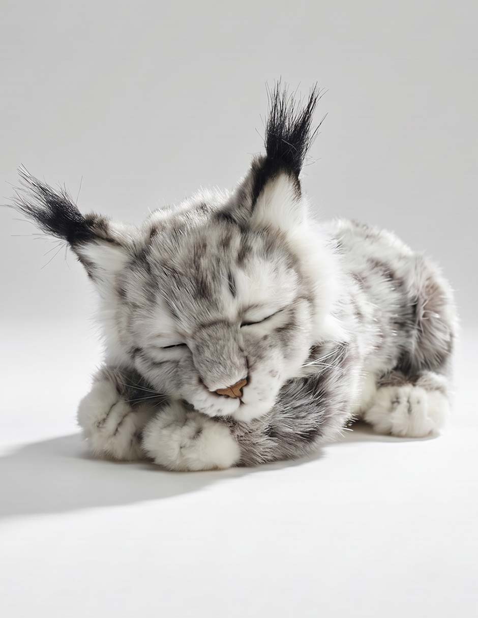 Pleuche lince dormido