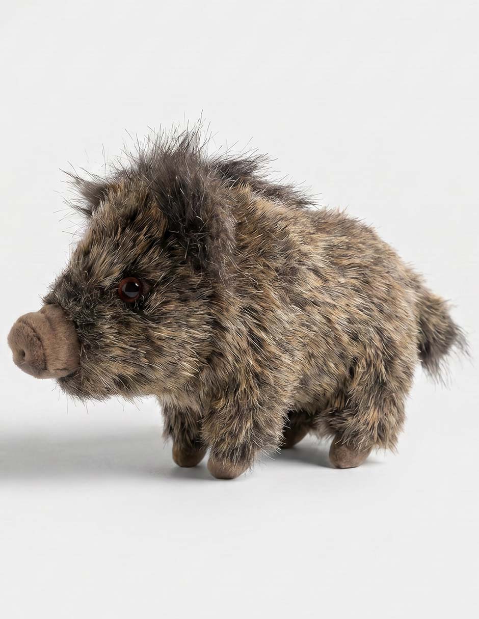 Peluche de jabalí de 13 cm