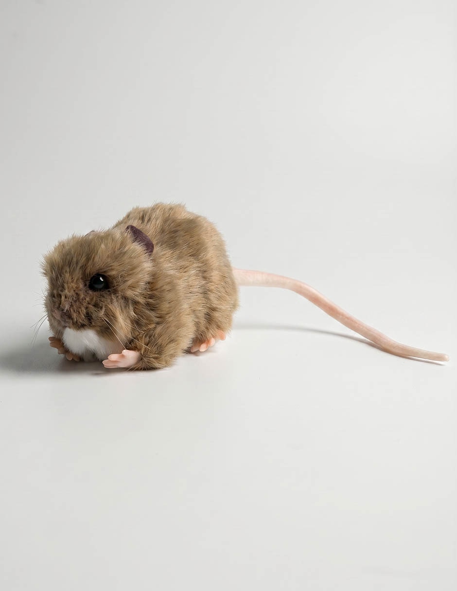 Peluche de Rata de 6 cm 2