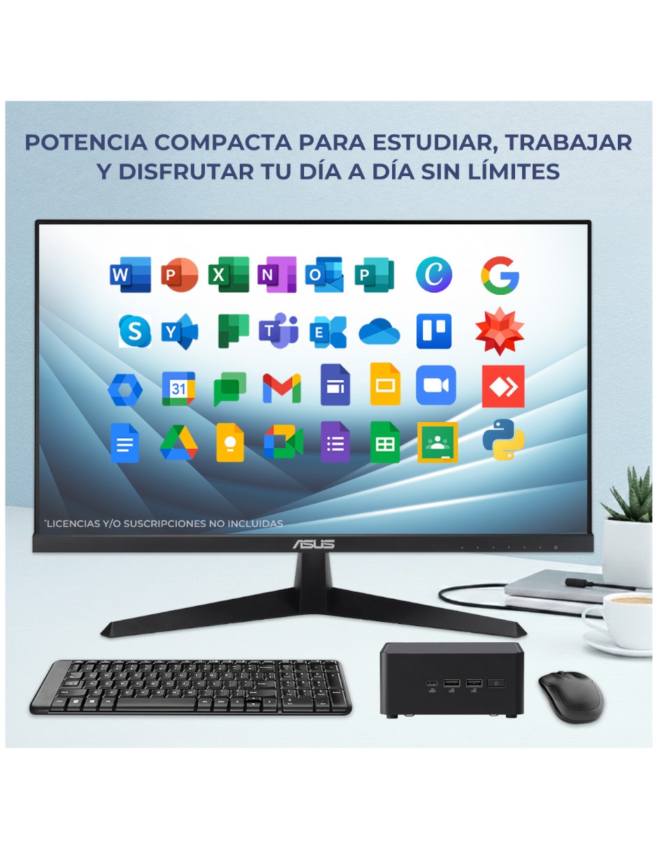 Mini PC CNUC14P-U5161TBMTM Intel Core Ultra 5 Integrada 16 GB RAM 1 TB SSD 4