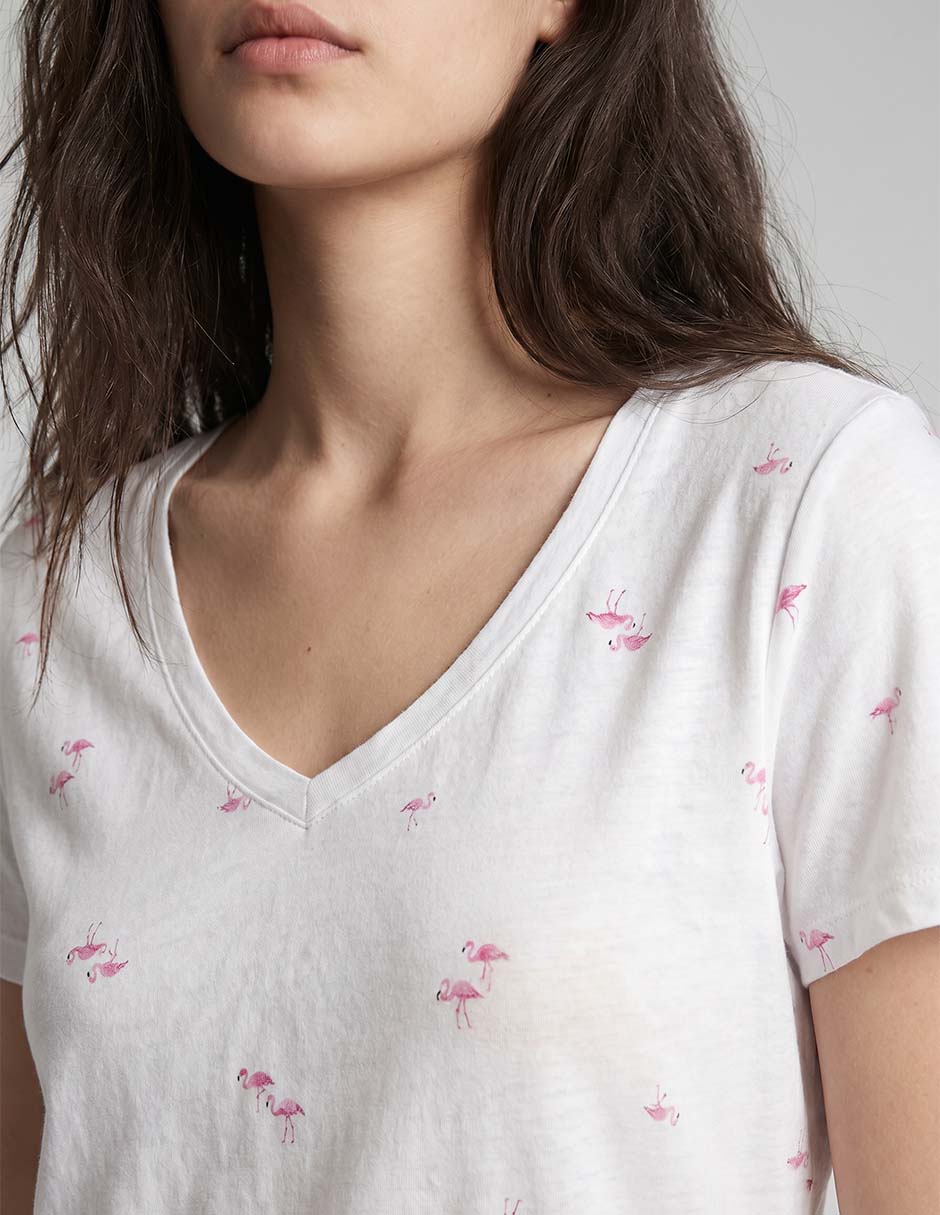 Playera manga corta para mujer 3